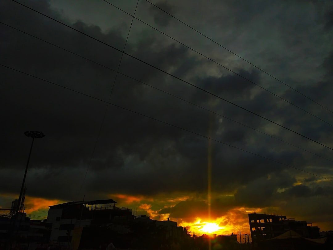 Вид на город Алматы